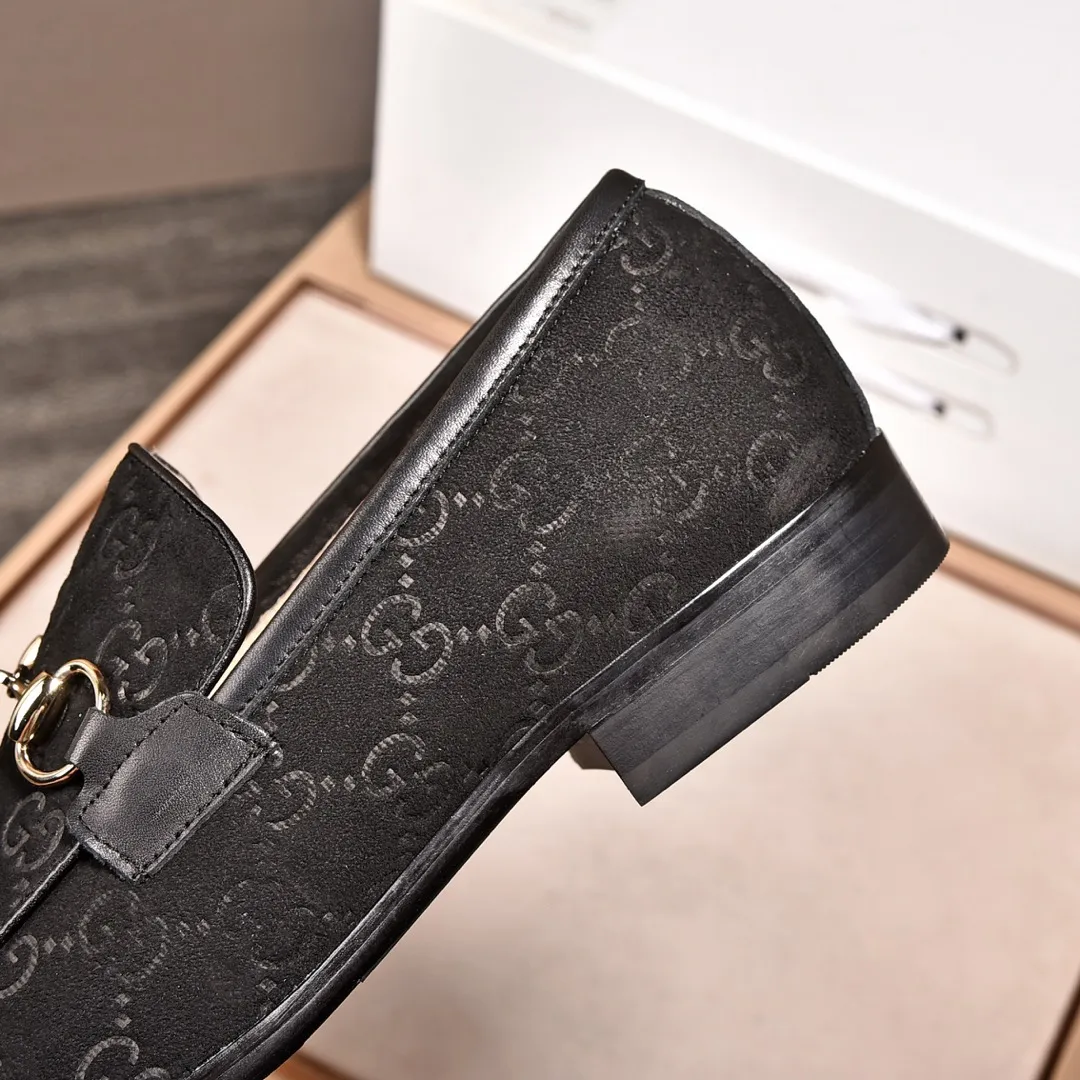 Men's shoes💰540📛📛Original (water-dyed cowhide) Gucci GUCCI official website formal shoes🌀 Italian🇮🇹imported cowhide➕top imported water-dyed cowhide lining💋Finely handmade original bottom, the real thing looks better when photographed in person Standard size 38-44